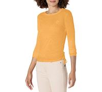 Desigual Women's TS_COR T-Shirt, Yellow, L