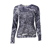 Desigual Women's TS_Eden T-Shirt, Blue, S