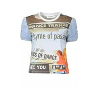 Desigual Women's Ts_Lyon 5153 T-Shirt, Blue, S