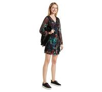 Desigual Women's Vest_Baker Street Casual Dress, Green, L