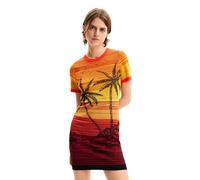 Desigual Women's Vest_bipalmeri Dress, red, L