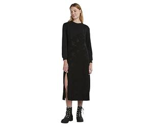 Desigual Women's Vest_girona Casual Dress - - L Black