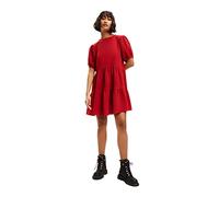 Desigual Women's Vest_Luna, 3007 Burgundy Casual Dress, red, M
