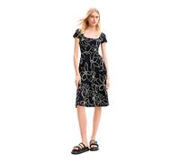 Desigual Women's Vest_margaritis Dress, Black, XL