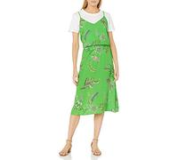 Desigual Women's Vest_neida Dress, Green (Lime Green 4025), 12 (Size: 38)