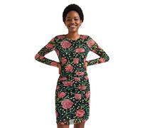 Desigual Women's Vest_roiane Casual Dress, Black, XL