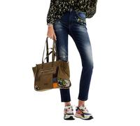 Desigual Women's Woman Denim Long Trouser Jeans, Blue, 14