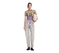 Desigual Women's Woman Denim Long Trouser Jeans, Blue, 14