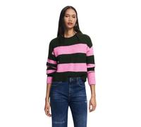 Desigual Women's Woman Flat Knit Thick Gauge Pullover Sweater, red, M