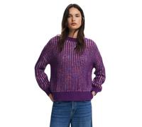 Desigual Women's Woman Flat Knit Thick Gauge Pullover Sweater, red, S