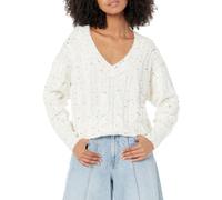 Desigual Women's Pullover_Lucca Sweater, White, L