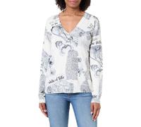 Desigual Women's Woman Flat Knit Thin Gauge Pullover Sweater (Pack of 1)