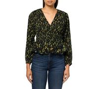 Desigual Women's Woman Woven Blouse Long Sleeve Black