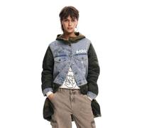 Desigual Women's Woman Woven Parka, Green, M
