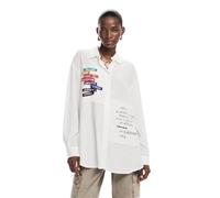 Desigual Women's Woman Woven Shirt Long Sleeve Blouse