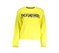 Desigual WoMens Yellow Cotton Sweater - Size X-Large