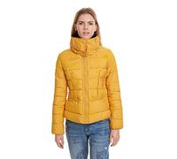 Desigual Women's Yellow Padded Sunna Puffa Jacket 46