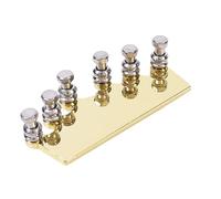 Desikixudy Professional Classical 39 Inch Guitar String Tuning Pegs Machine Heads Tuning Keys Tuners Musical Instrument Replacement Parts Gold