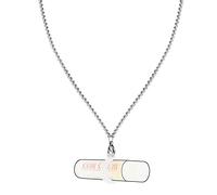 Desing Wish Lanyard Lip Balm Holder Collar with Non-Slip Silicone Rubber Ring Portable Lip Balm Holder Lanyard Necklace Lead Holder for All Lip Balm Children/School/Travel, 1 stück (1er Pack),