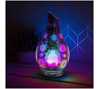 Desire Aroma Desire Buddha Aroma Diffuser-Essential Oil Ultrasonic Aromatherapy Humidifier - 4 Mist Modes, Quiet, Colourful Light + Auto Shut-Off, Multicolour, Medium
