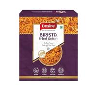 Desire Biryani Fried Onion 1 Kg (Fried in Sunflower Oil | Ready to use | No added Salt | Use it as a crispy garnish over your soups, biryanis or just as a side dish to meals | No added Preservatives)