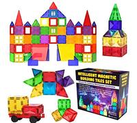Desire Deluxe Magnetic Building Blocks Tiles STEM Toy Set 57PC - Kids Learning