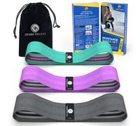 Desire Deluxe Resistance Bands Set For Men And Women, Premium Exercise Pack Of 3 Different Resistance Levels Loops Band For Home,