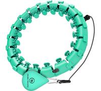 Desire Deluxe Weighted Hula Hoop Premium Infinity Smart Hoops Detachable Ring 360 Degree Spinning Ball With Weight For Adult Fitness Exercise