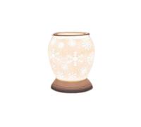 Desire Electric Aroma Lamp Wax Melt Burner - White Christmas Snowflake