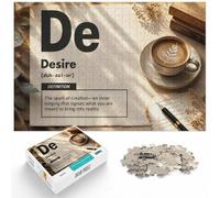 Desire Element - Manifestation, Law Of Attrac Jigsaw Puzzle, 1000 Piece | For relaxed after-work puzzle time: Adult jigsaw puzzle with 1000 pieces works for solo puzzling or shared time.