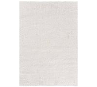 Desire Rugs Ainsley Modern Plain Living Room Shaggy Area Rug in Cream | Size: 160 cm x 230 cm Desire Rugs Cream 160 cm x 230 cm