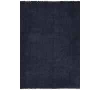 Desire Rugs Ainsley Modern Plain Living Room Shaggy Area Rug in Navy | Size: 80 cm x 150 cm Desire Rugs Navy 80 cm x 150 cm