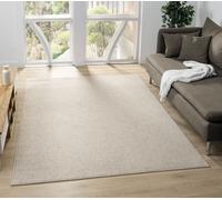 Desire Rugs Avior Washable Plain Living Room Area Rug - Loop Pile Pebble Design in Beige | Size: 60 cm x 220 cm Desire Rugs Beige 60 cm x 220 cm