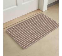Desire Rugs Eden Non Slip Washable Dirt Trapper Indoor Doormat - Kitchen Mats - Floor Mats in Beige | Size: 57 cm x 120 cm Desire Rugs Beige 57 cm x 120 cm