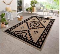 Desire Rugs Harper Diamond Pattern Water Resistant Indoor Area Rugs in Black | Size: 50 cm x 80 cm Desire Rugs Black 50 cm x 80 cm