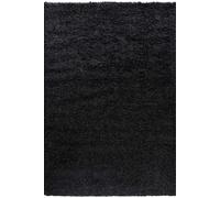 Desire Rugs Modern Plain Soft Shaggy Rug For Living Rooms - Stylish Area Rugs Anthracite 200x290cm, Black