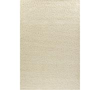 Desire Rugs Modern Elegant Soft Shaggy Rug for Living Rooms - Stylish Area Rugs in Ivory | Size: 120 cm diameter Desire Rugs Ivory 120 cm diameter