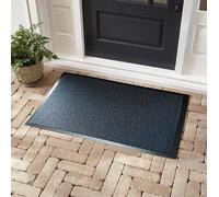 Desire Rugs Non Slip Dirt Trapper Rubber Edged PVC Barrier Door Entrance Mats in Blue | Size: 90 cm x 120 cm Desire Rugs Blue 90 cm x 120 cm