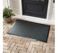 Desire Rugs Non Slip Dirt Trapper Rubber Edged PVC Barrier Door Entrance Mats in Grey | Size: 60 cm x 80 cm Desire Rugs Grey 60 cm x 80 cm