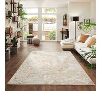 Picasso Modern Living Room Rug - Abstract Area Rugs Beige 160x230 cm