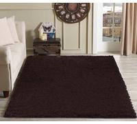 Desire Rugs Modern Plain Soft Shaggy Rug For Living Rooms - Stylish Area Rugs Brown 080x150cm, Brown