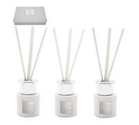 Desire Set Of 3 Diffusers, Pure Linen, White Lily Sandalwood & White Birch Fragrance By Lesser & Pavey