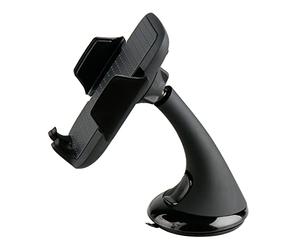 Desire2 Car Holder Suction Mount by Dashboard or Windscreen 360 Degree Swivel Strong Universal Grip Charging Access for Smartphones and Tablets Samsung iPhone and Many More - Black