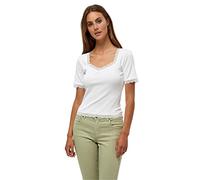 Desires Women's Dareen Lace Trim Top 0001 White XS