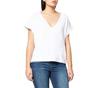 Desires Women's Dinea V-Neck T-Shirt 0001 White L