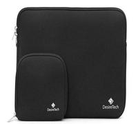 Desiretech Laptop Sleeve Case Small Accessory Bag Compatible Water Repellent in Black Desiretech Black