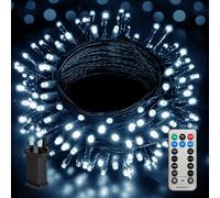 Desiretech Outdoors & Garden Lights 20M 200 Led Waterproof Plug-In String Lights, Cool White