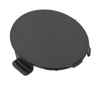 Desiumite 1 Series F20/ LCI M-Sport Front Bumper Trailer Eye Cover Flap - ABS Black Replacement for OEM 51118064578 (2015-2019)