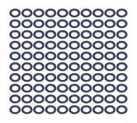 Desiumite 100-Pack Oil Drain Sump Washers Gasket 12mm Hole Compatible with For Scion Vehicles OE90430-12031