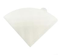 Desiumite 100pcs White Conical Coffee Filter Paper V01/V02 for V60 Pour Over Coffee Maker Crafted from Natural Wood Pulp for Smooth Rich Flavour(V01)